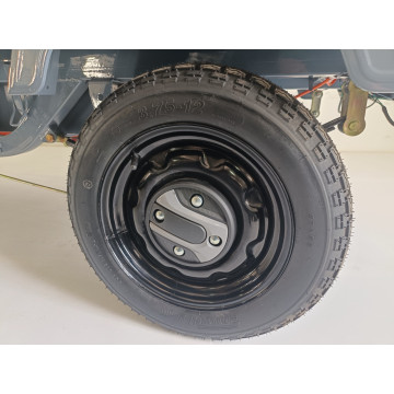 Elektrická nákladní tříkolka Leramotors Cargo G1 1000W - Tuk Tuk Šedá
