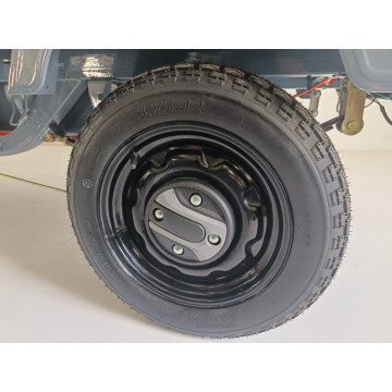 Elektrická nákladní tříkolka Leramotors Cargo G1 1000W - Tuk Tuk Zelená 2 x baterie