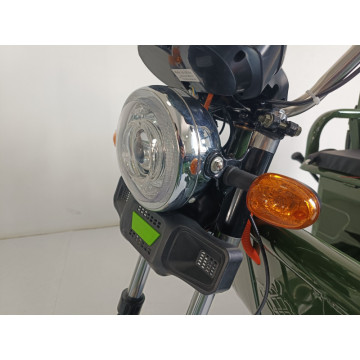 Elektrická nákladní tříkolka Leramotors Cargo G1 1000W - Tuk Tuk Zelená 2 x baterie