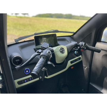 Elektromobil - Elektrická tříkolka Leramotors E3 Zelená Pistachio