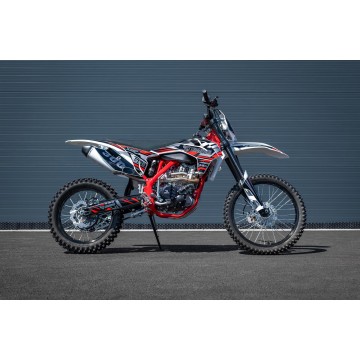 Pitbike Leramotors Killer PRO 300cc H2O 21/18 červená