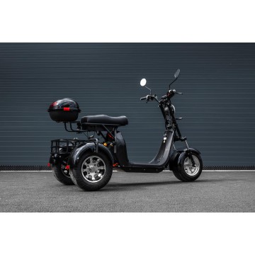 Elektrická tříkolka Leramotors Scooters C5 2000W Černá