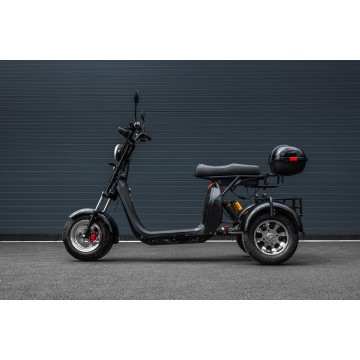Elektrická tříkolka Leramotors Scooters C5 2000W Černá