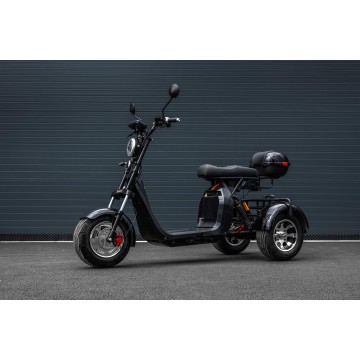 Elektrická tříkolka Leramotors Scooters C5 2000W Černá