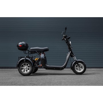 Elektrická tříkolka Leramotors Scooters C5 2000W Černá