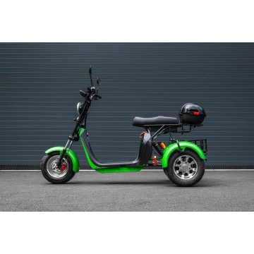 Elektrická tříkolka Leramotors Scooters C5 2000W Zelená