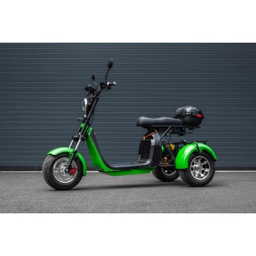 Elektrická tříkolka Leramotors Scooters C5 2000W Zelená