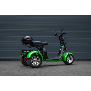 Elektrická tříkolka Leramotors Scooters C5 2000W Zelená