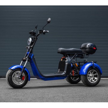 Elektrická tříkolka Leramotors Scooters C5 2000W Modrá