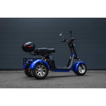 Elektrická tříkolka Leramotors Scooters C5 2000W Modrá