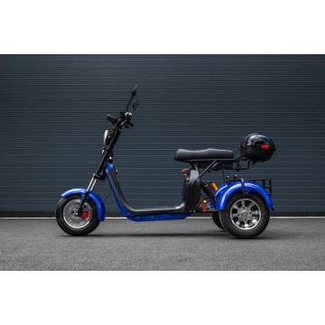 Elektrická tříkolka Leramotors Scooters C5 2000W Modrá