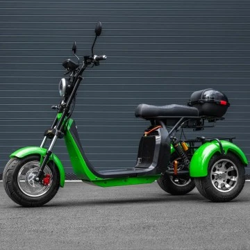 Elektrická tříkolka Leramotors Scooters C5 2000W Zelená