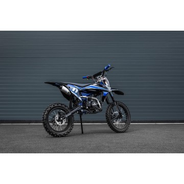 Pitbike Leramotors Shark 125ccm E-Start 4T 17/14 Modrá