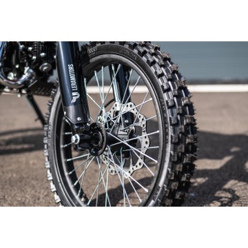 Pitbike Leramotors Shark 125ccm E-Start 4T 17/14 oranžová