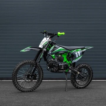 Pitbike Leramotors Shark 125ccm E-Start 4T 17/14 zelená