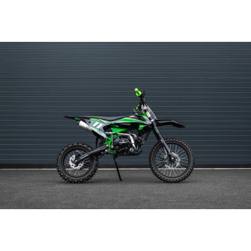 Pitbike Leramotors Shark 125ccm E-Start 4T 17/14 zelená