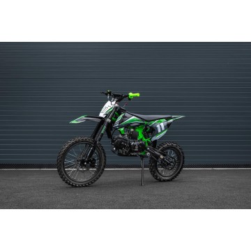 Pitbike Leramotors Shark 125ccm E-Start 4T 17/14 zelená