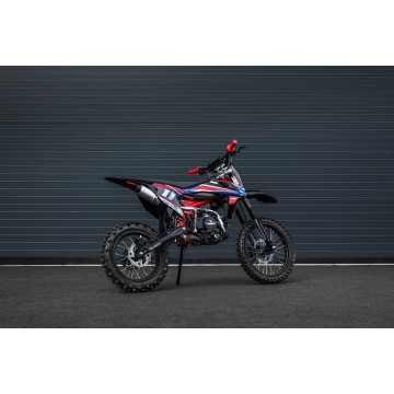 Pitbike Leramotors Shark 125ccm E-Start 4T 17/14 červená