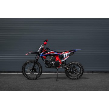 Pitbike Leramotors Shark 125ccm E-Start 4T 17/14 červená