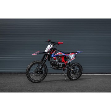 Pitbike Leramotors Shark 125ccm E-Start 4T 17/14 červená