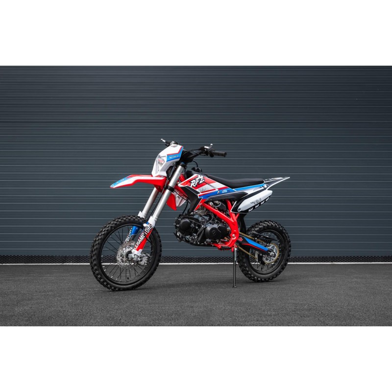 Pitbike Leramotors By Apollo THUNDER 125cc 17 14 E Start ervena Leramotors
