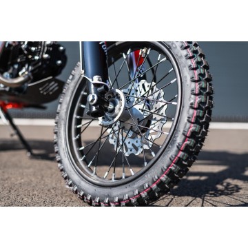 Pitbike Leramotors By Apollo THUNDER 125 poloautomat 14/12 E-Start Zelená