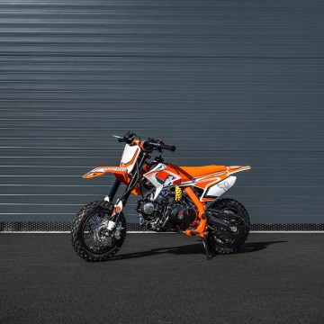 Pitbike Leramotors by APOLLO THUNDER 70cc 12/10 Automat E-Start Oranžová