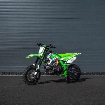 Pitbike Leramotors by APOLLO THUNDER 70cc 12/10 Automat E-Start Zelená