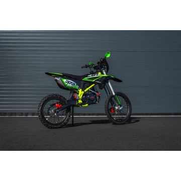 Pitbike Leramotors By Apollo THUNDER 140cc 19/16 E-Start Zelená