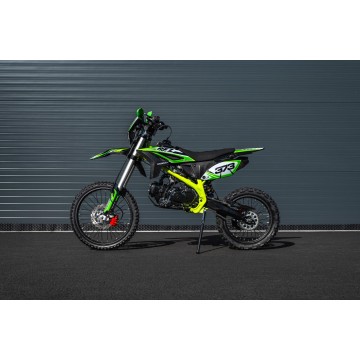 Pitbike Leramotors By Apollo THUNDER 140cc 19/16 E-Start Zelená