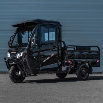 Elektrická tříkolka Leramotors tuk tuk Cargo G5 2000W COC Černá