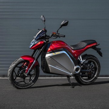 Elektro motorka Leramotors Lancaster 3000W Červená