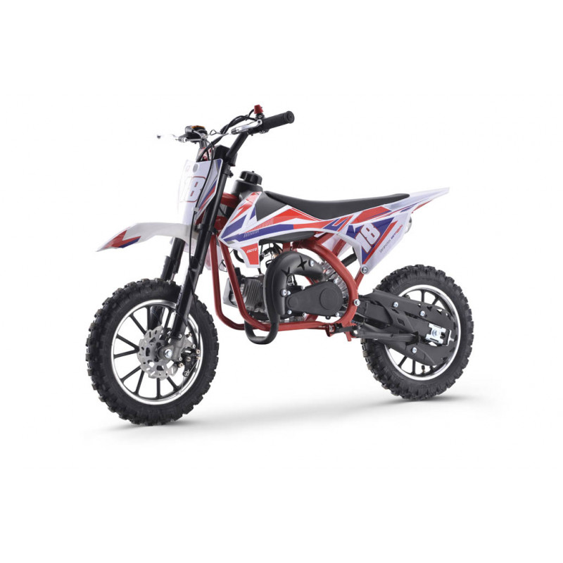 Minicross Leramotors Devil Deluxe 49ccm 2T - červená