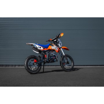 Pitbike Leramotors By Apollo Jaguar 125cc 17/14 E-Start Oranžová