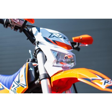 Pitbike Leramotors By Apollo Jaguar 125cc 17/14 E-Start Oranžová