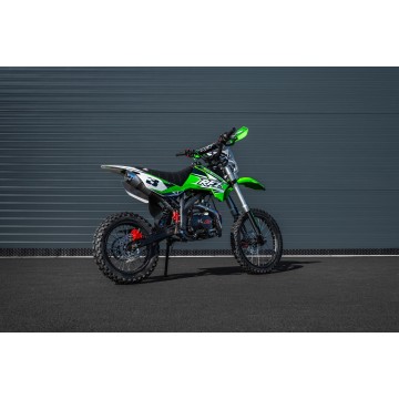 Pitbike Leramotors By Apollo Jaguar 125cc 17/14 E-Start Zelená