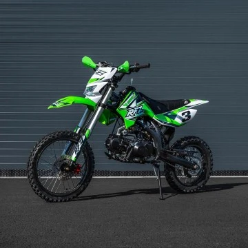 Pitbike Leramotors By Apollo Jaguar 125cc 17/14 E-Start Zelená