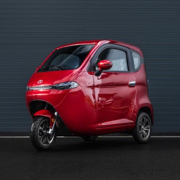 Elektromobil - Elektrická tříkolka Leramotors E3 Červená