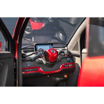 Elektromobil - Elektrická tříkolka Leramotors E3 Šedá
