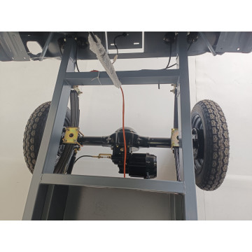 Elektrická nákladní tříkolka s kabinou Leramotors Cargo G1 1000W - Tuk Tuk Červená