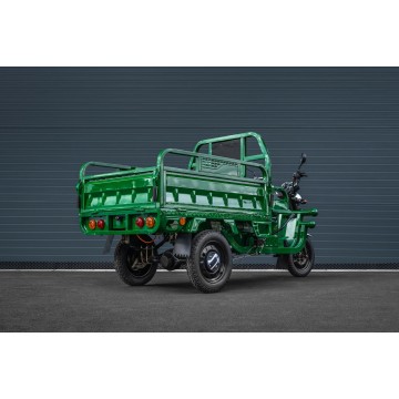 Elektrická nákladní tříkolka s kabinou Leramotors Cargo G1 1000W - Tuk Tuk Zelená