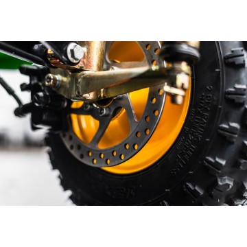 Dětský zahradní traktor Leramotors 110cc s vozíkem