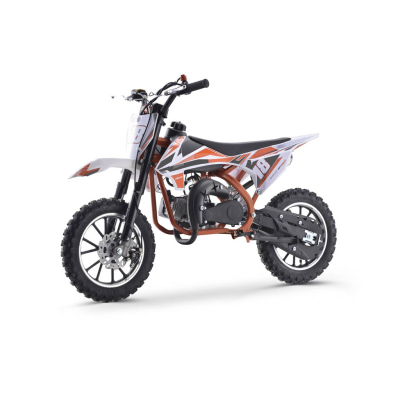Minicross Leramotors Devil Deluxe 49ccm 2T - oranžová