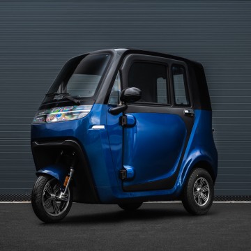 Elektromobil - elektrická tříkolka Leramotors E1 - modrá
