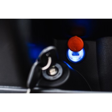 Elektromobil - elektrická tříkolka Leramotors E1 - červená