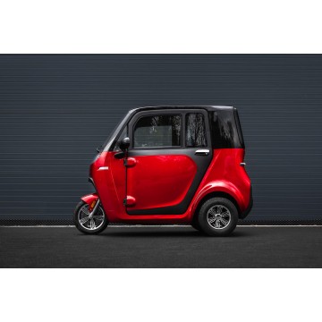 Elektromobil - elektrická tříkolka Leramotors E1 - červená