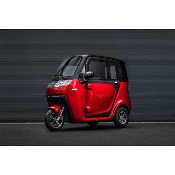 Elektromobil - elektrická tříkolka Leramotors E1 - červená